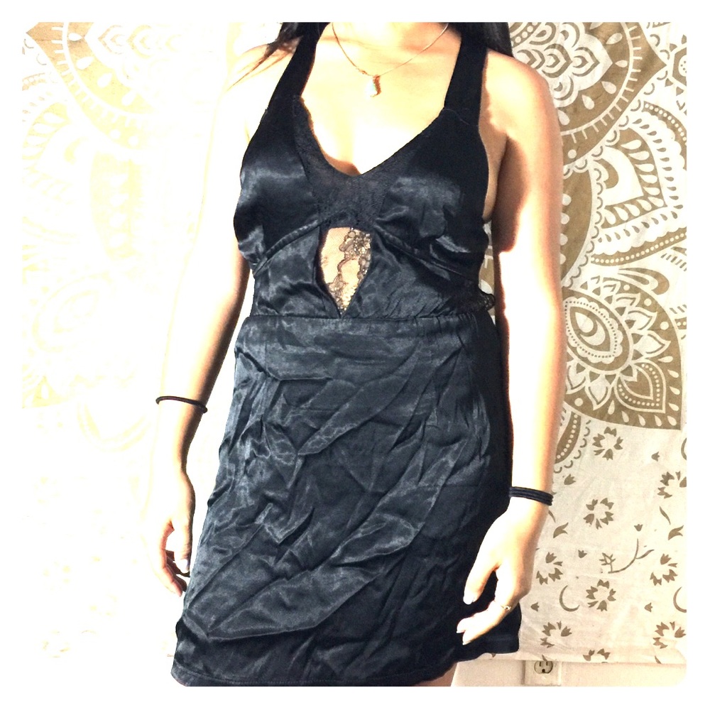 LF Lace Silk Dress